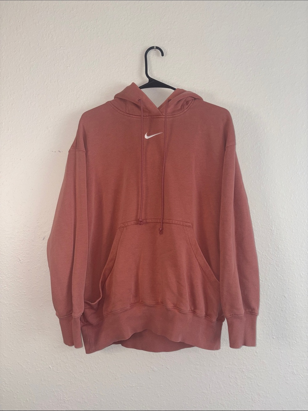 Nike Soft Coral Pink hoodie Sweatshirt